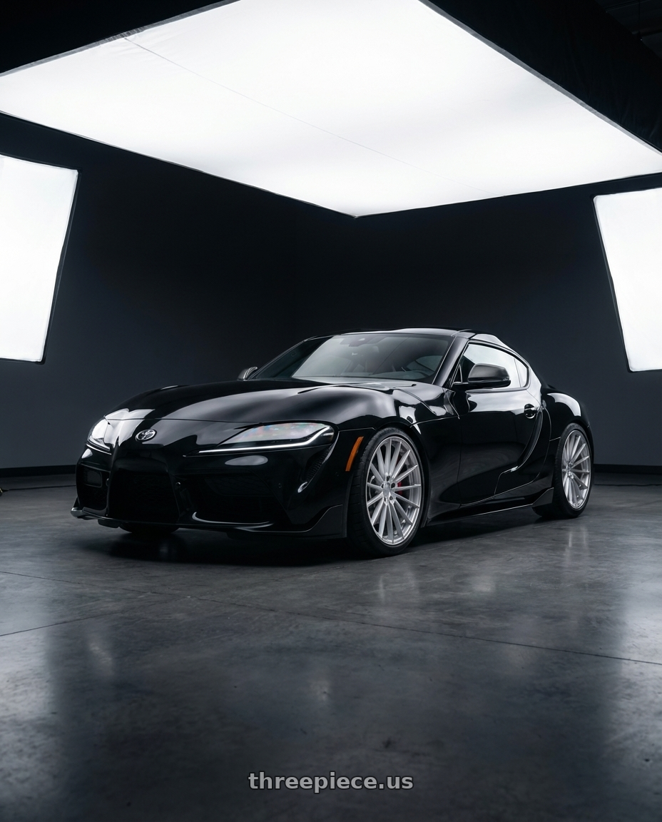 2026 TOYOTA SUPRA FINAL EDITION  with TSW TW005 GOODWOOD 5X112 19x9.5 +25 HYPER SILVER wheels