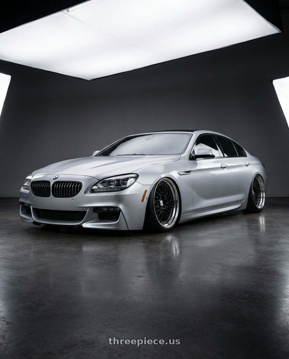 2015 BMW 650i with Work Gran Seeker Ccx 5x100 20x11+-7 A Disk Black wheels