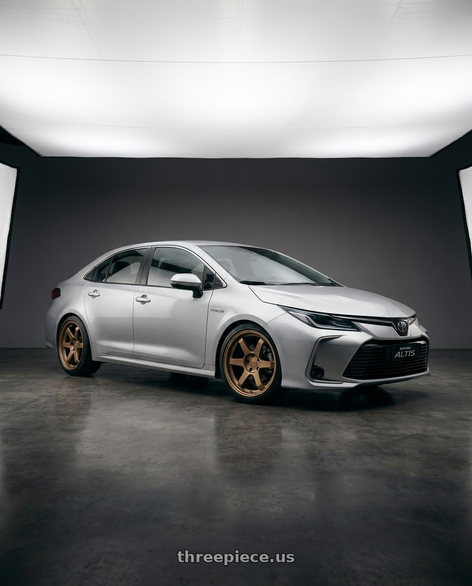 2024 Altis Hev with 9six9 SIX-1 5x108 18X8.5 +35 Matte Bronze wheels