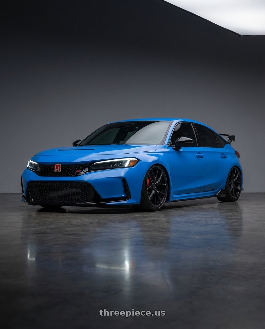 2024 Honda Civic Type R with Avant Garde Wheels M510 5X120 19x8.5 +33 Matte Black wheels