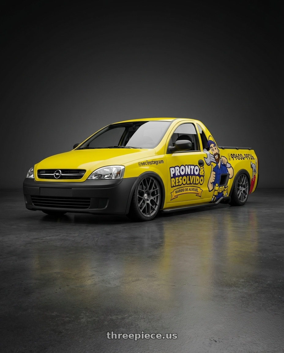 montana 2002 adesivada with TSW NURBURGRING 5X114.3 17X7.5 +45 MATTE GUNMETAL wheels