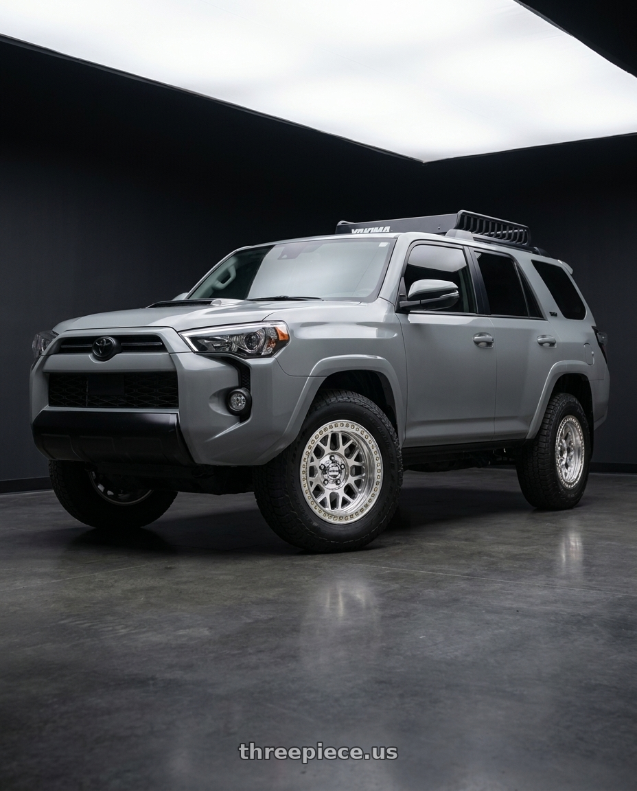2021 Toyota 4Runner Venture with KMC KM235 GRENADE CRAWL BEADLOCK 6X139.7 18X9 +10 MACHINED wheels