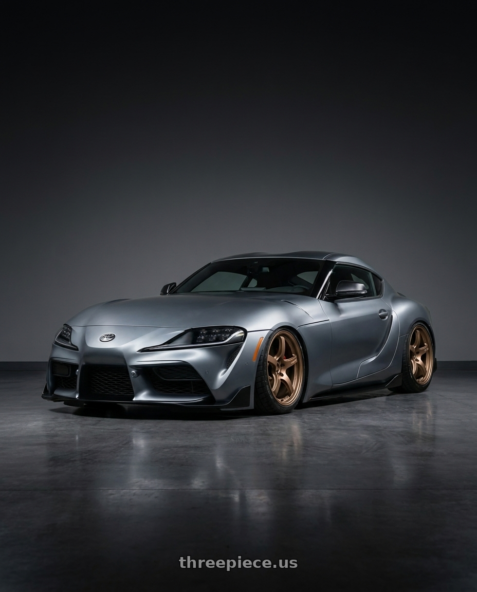 2021 Gr supra 30 premium with Gram Lights 57CR 5x100 18x9.5+38 Bronze II wheels