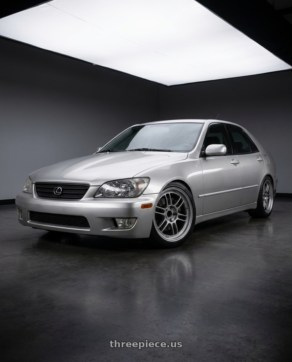 2001 Lexus IS300 with Enkei RPF1 5x114.3 17x9+45 SBC wheels