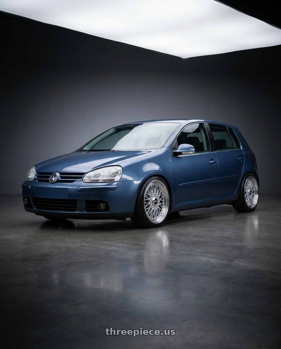 2005 Volkswagen V  with BBS Super-RS 5x112 19x9.0+42 Silver wheels