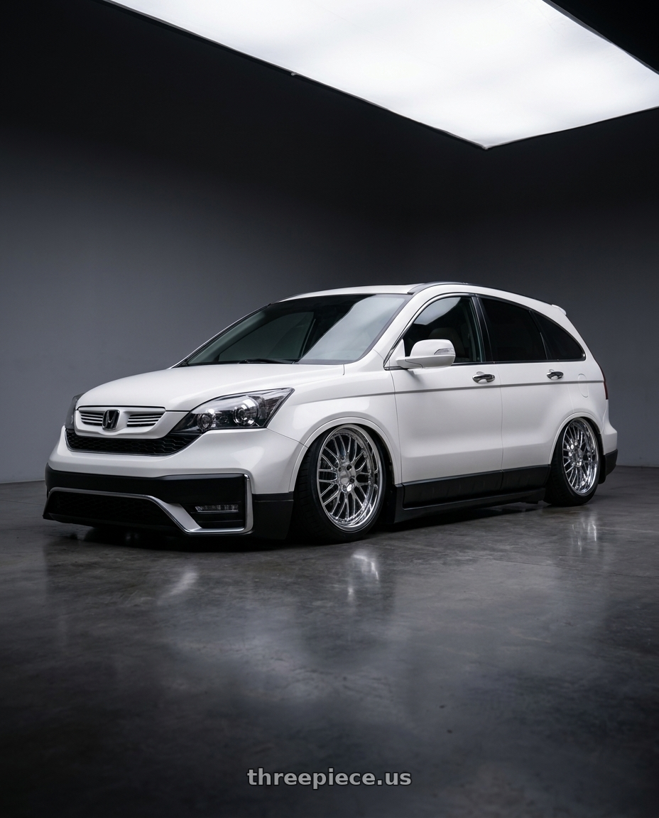 2009 HONDA CRV 3 with Cray MANTA 5X120.65 19X9 +50 CHROME wheels