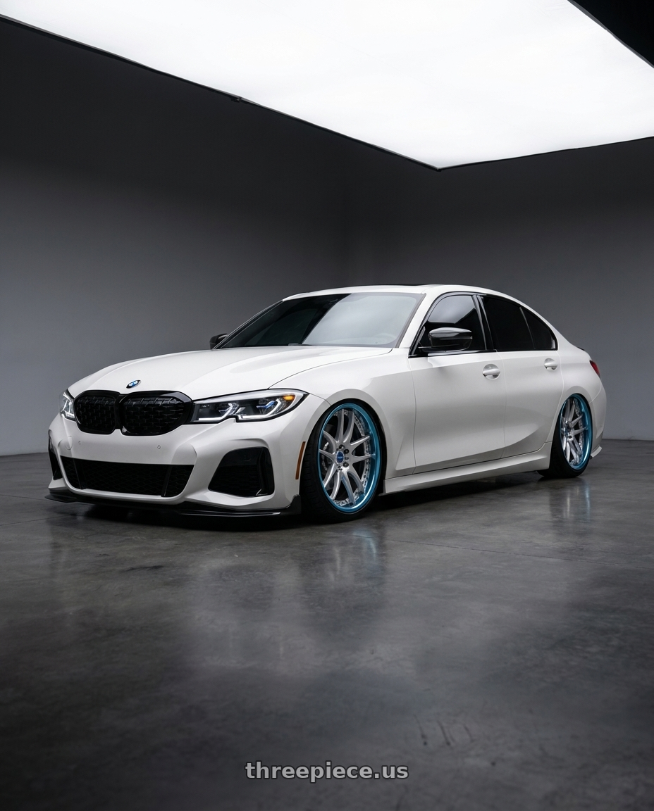 2021 bmw m340i with Work Emotion CR 3P wheels