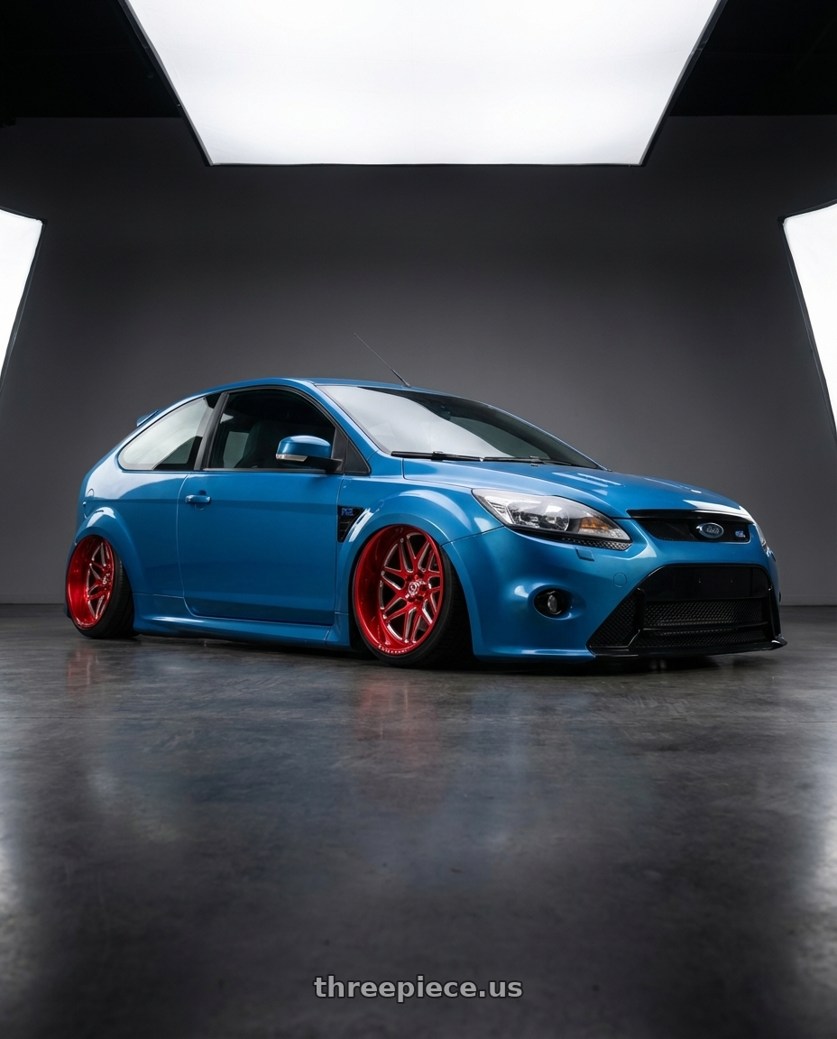 Ford focus Rs 2009 with Gear Forged GF761RT 8x165.1 22x12 -44 A262234 wheels