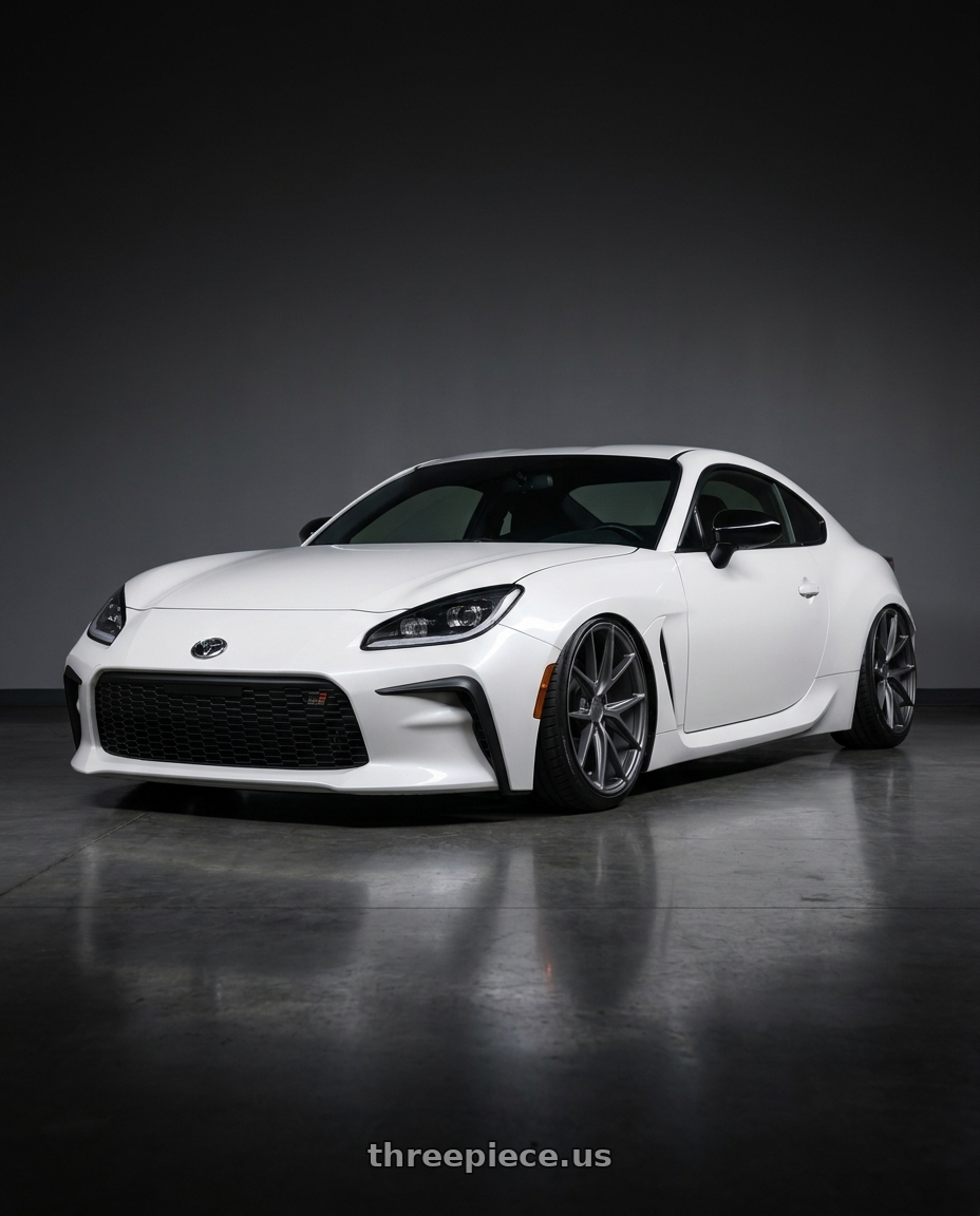 2016 Scion FR-S with Niche 1PC M116 MISANO 5X100 17X8 +40 MATTE GUN METAL wheels