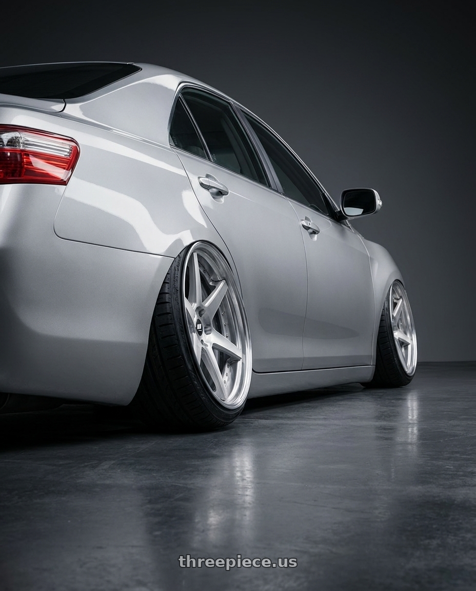 2006 Toyota Camry Acv31 Silver with Bbs Lm 5x1143 18x9042 Gold 18x9 Et42 wheels