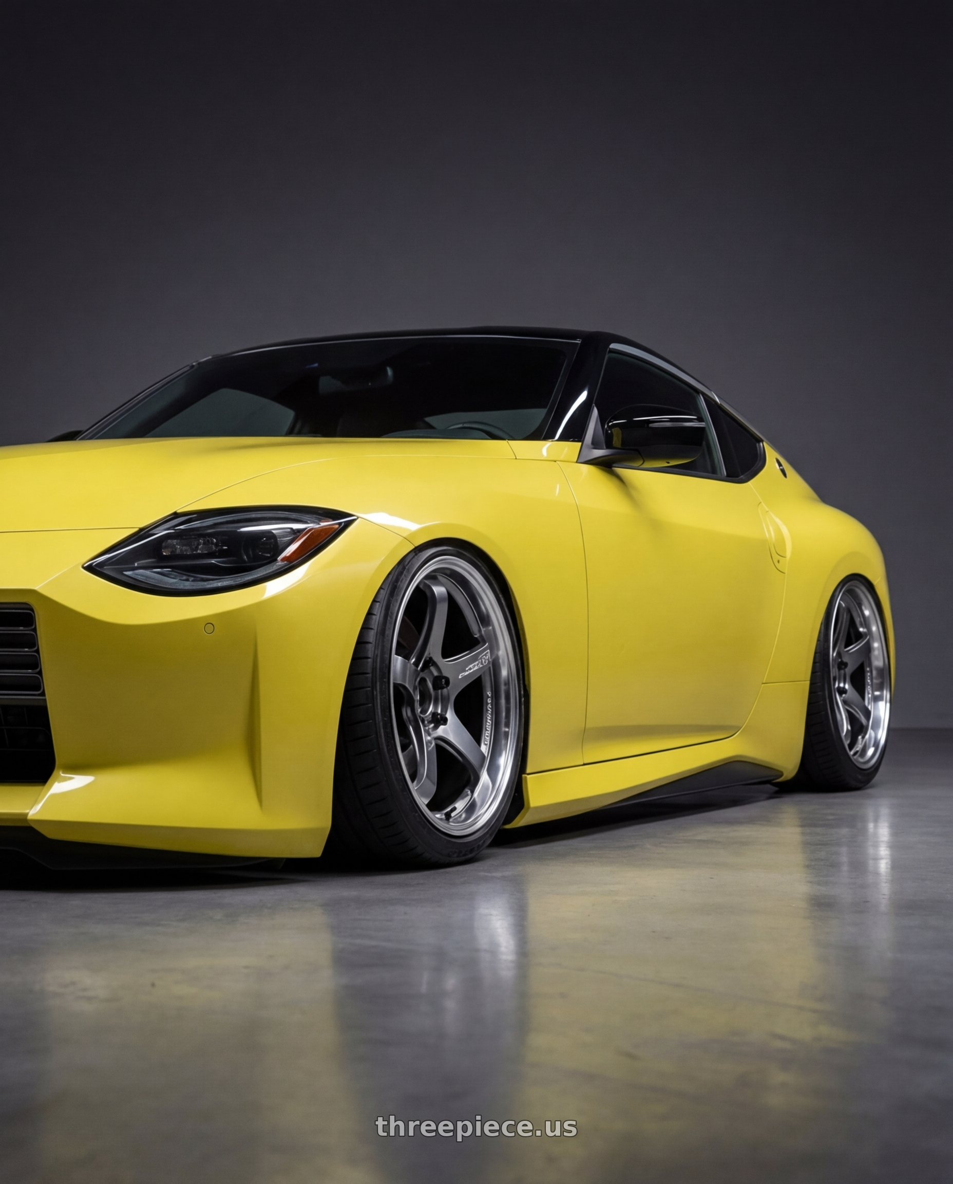 2024 Nissan Z with Advan Racing GT BEYOND 5x114.3 19x10.5 +24 MACHINING & HYPER PLATINUM BLACK wheels