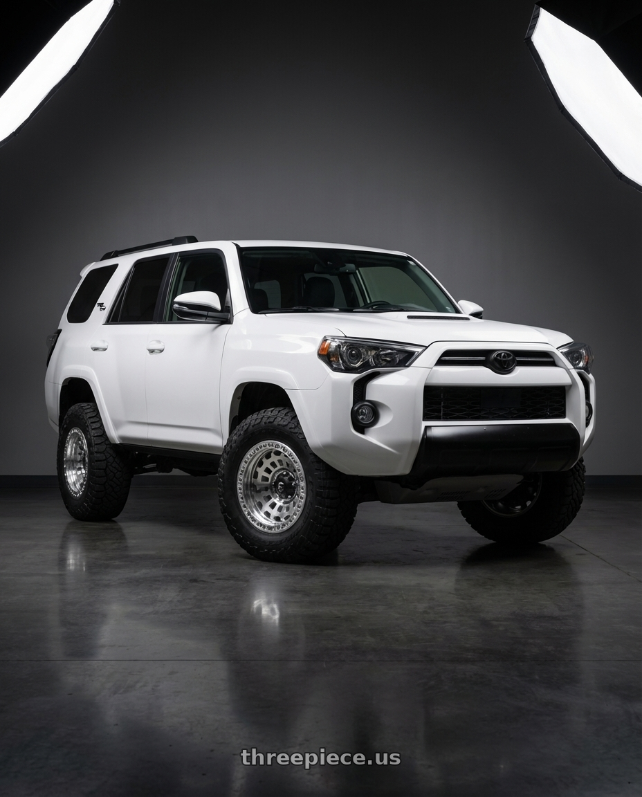 2022 Toyota 4Runner with Fuel 1PC D102 ZEPHYR BEADLOCK 6X139.7 17X9 -15 GLOSS MACHINED wheels