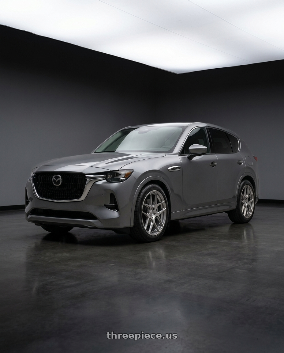 2025 Mazda Cx 60 with MRR FS1 5x130 18x8.5  +45 Brushed Tint wheels