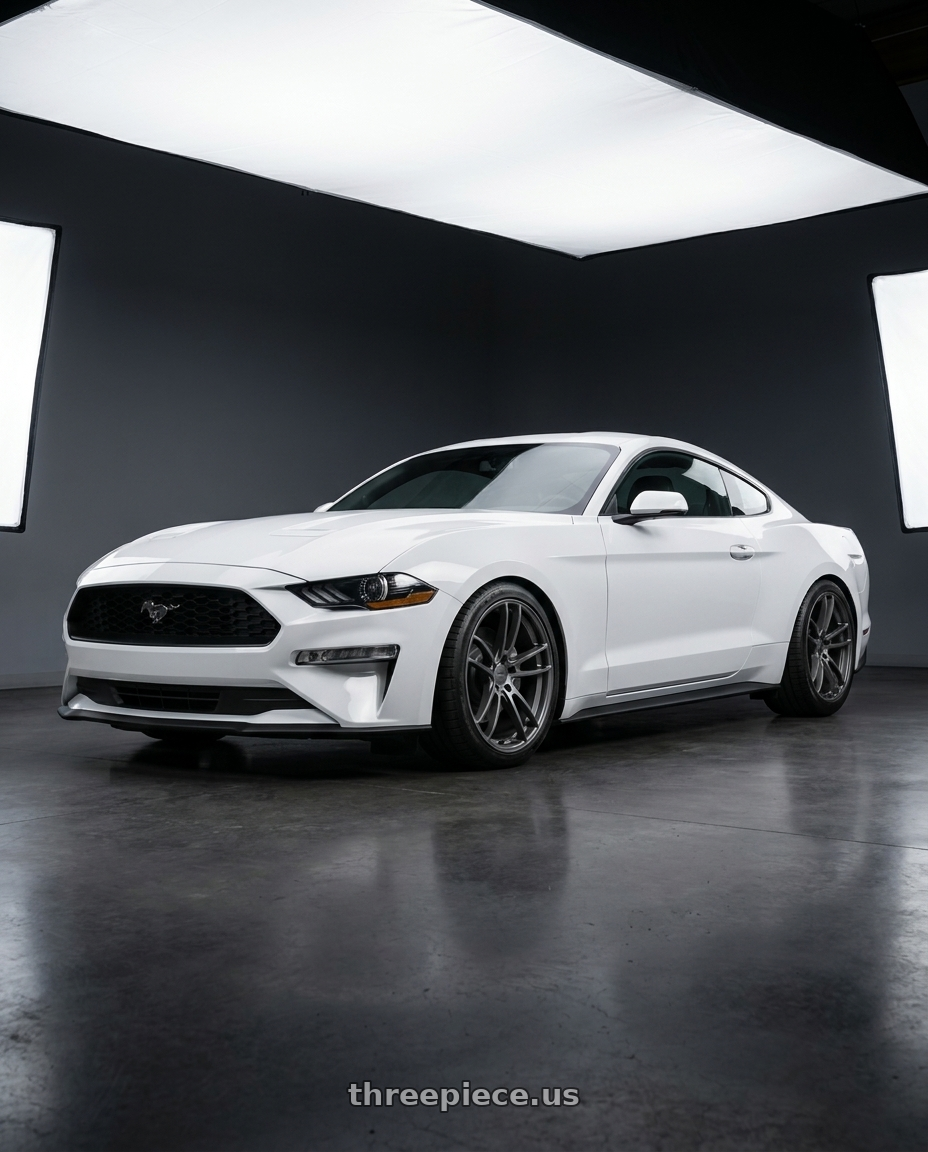 2020 Ford Mustang Shelby GT500 with American Racing AR941 MACH FIVE 5X114.3 20X10 +35 GRAPHITE wheels