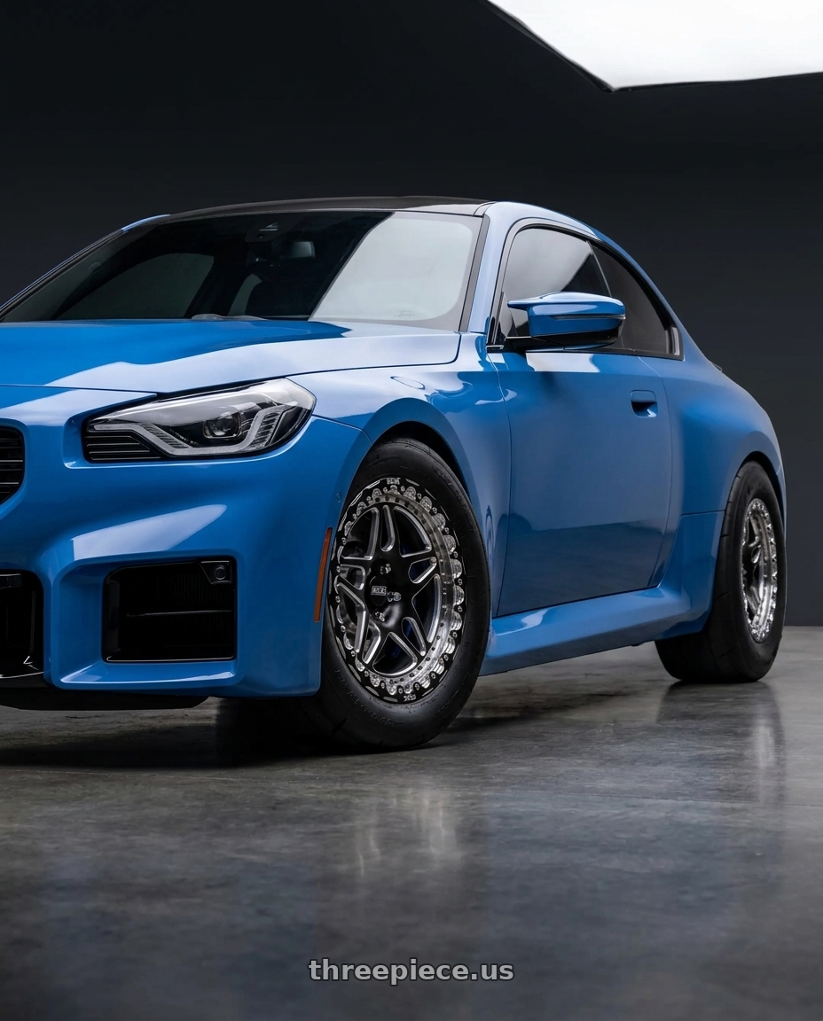 2024 bmw m2 with Belak Industries Series 3 Wheel - Single Beadlock Billet 5x120 15x10 +39 wheels
