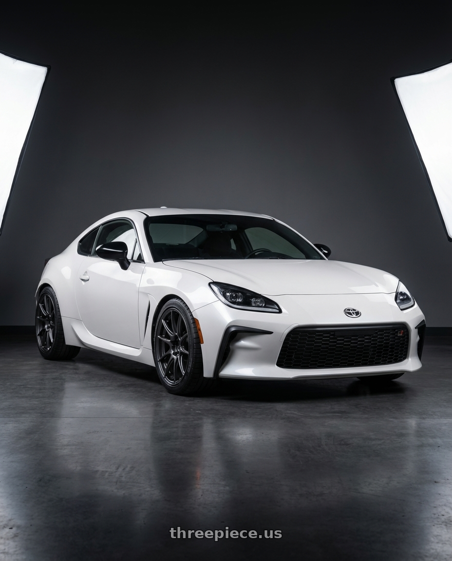 2016 Scion FR-S with Ssr Gtx04 5x100 17x8.5+45  DARK GUNMETAL wheels