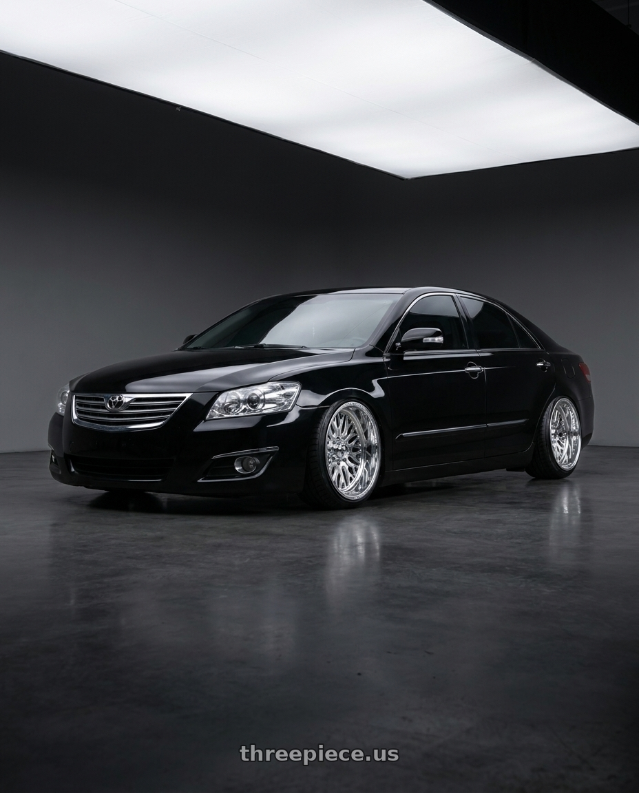 2008 Toyota Camry 2.0 E with Fuel Forged FF109 8x165.1 20x9 +0 POLISHED wheels