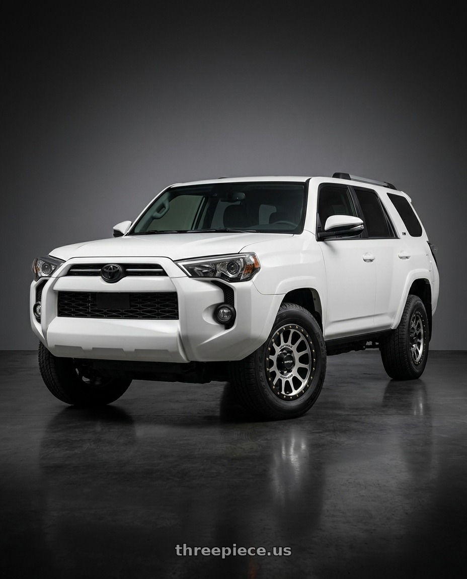 2021 Toyota 4Runner Venture with Method Race Wheels 305MB NV 6x139.7 17x8.5 +0 MACHINED - MATTE BLACK LIP wheels