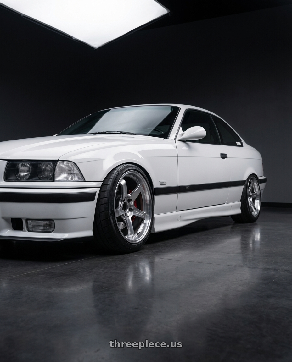 1998 BMW M3 with Advan Racing GT BEYOND-R 5x120 18x9.5 +45 MACHINING & DIAMOND CUTTING wheels