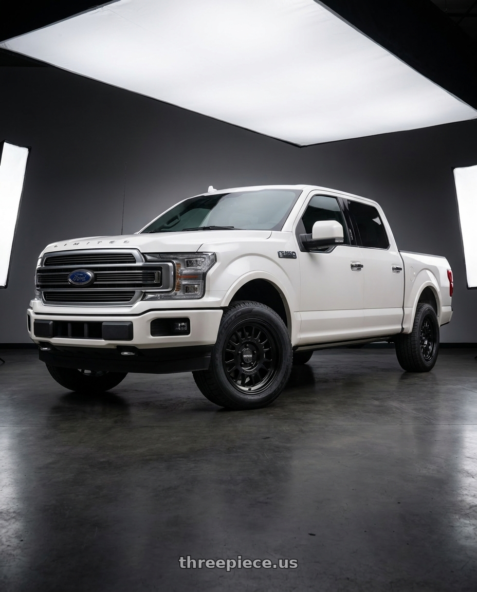 2018 Ford F-150 XLT with Method Race Wheels 318B 6X135 17x8.5 +0 GLOSS BLACK wheels