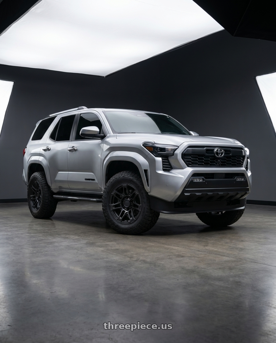 2026 Toyota 4 Runner Limited with Pro Comp Alloys ROUGHNECK 6x139.7 17x8 +35 Matte Black wheels