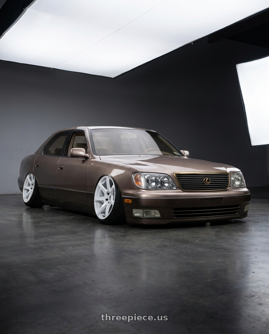 2000 lexus ls400 with Work Emotion T7R wheels