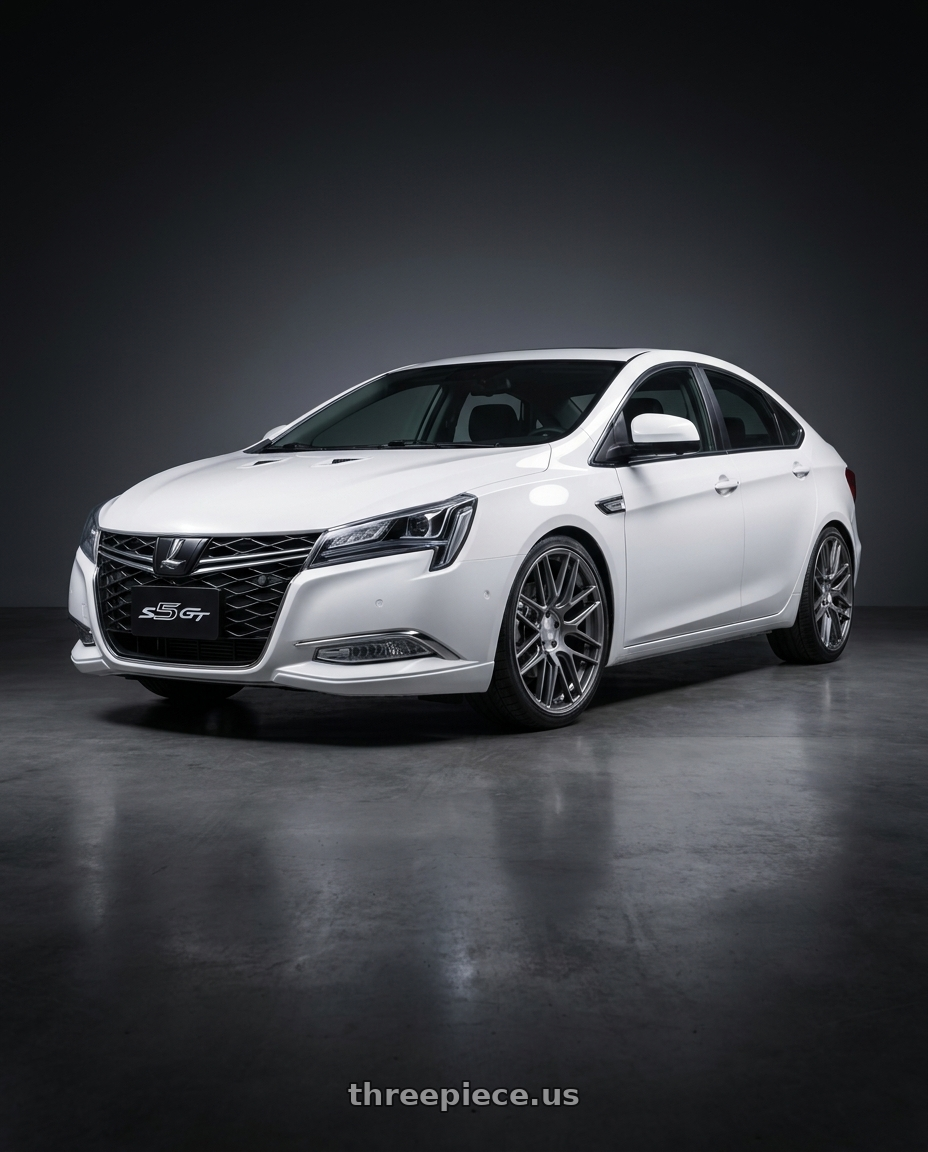 2019 Nissan bluebird with Beyern AUTOBAHN 5X112 22X10.5 +38 GLOSS GUNMETAL wheels