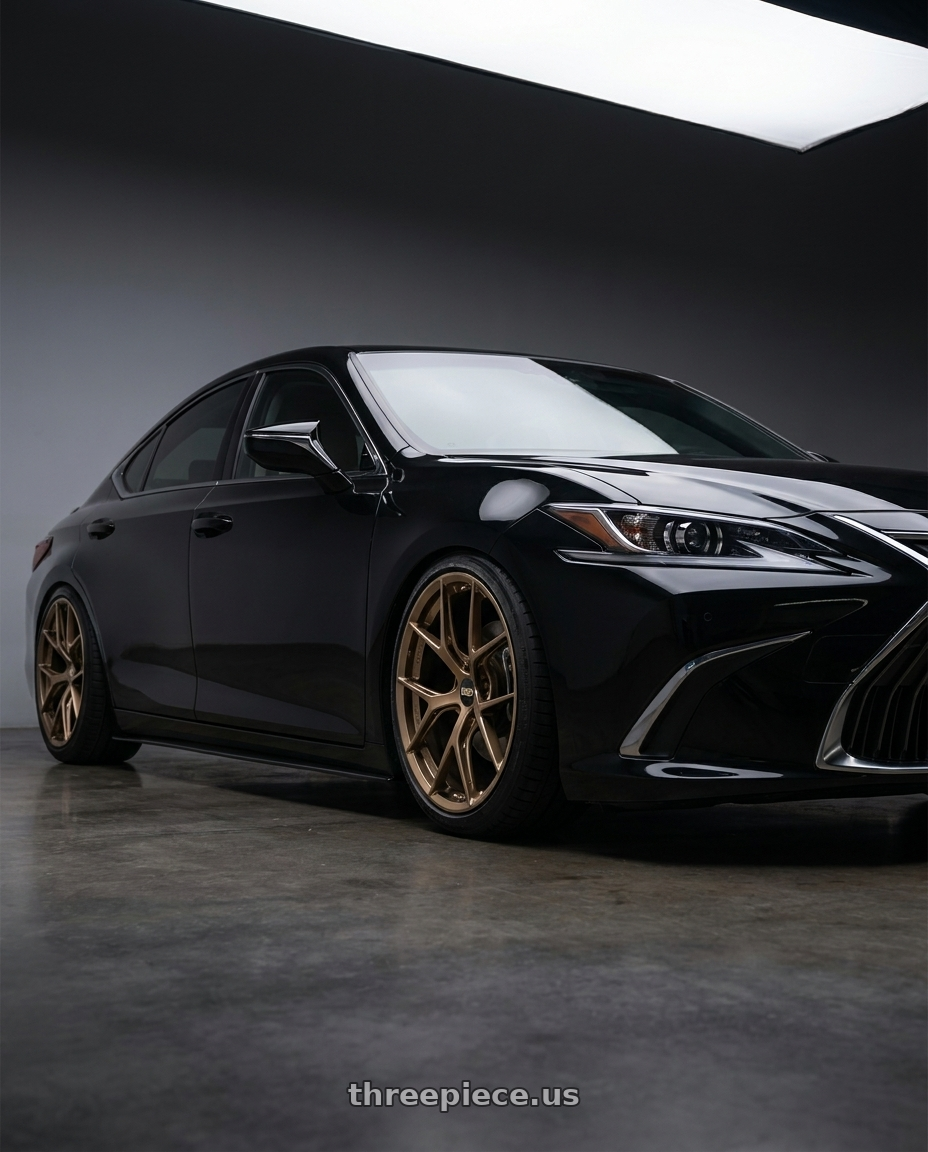 2026 Lexus ES with BBS FI-R CL 20x9.0+52 Matte Bronze wheels