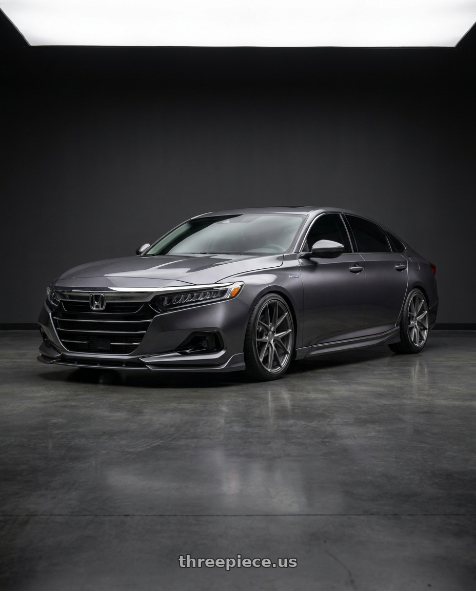2022 Honda Accord Touring with Niche 1PC M116 MISANO 5X114.3 19X8.5 +45 MATTE GUN METAL wheels