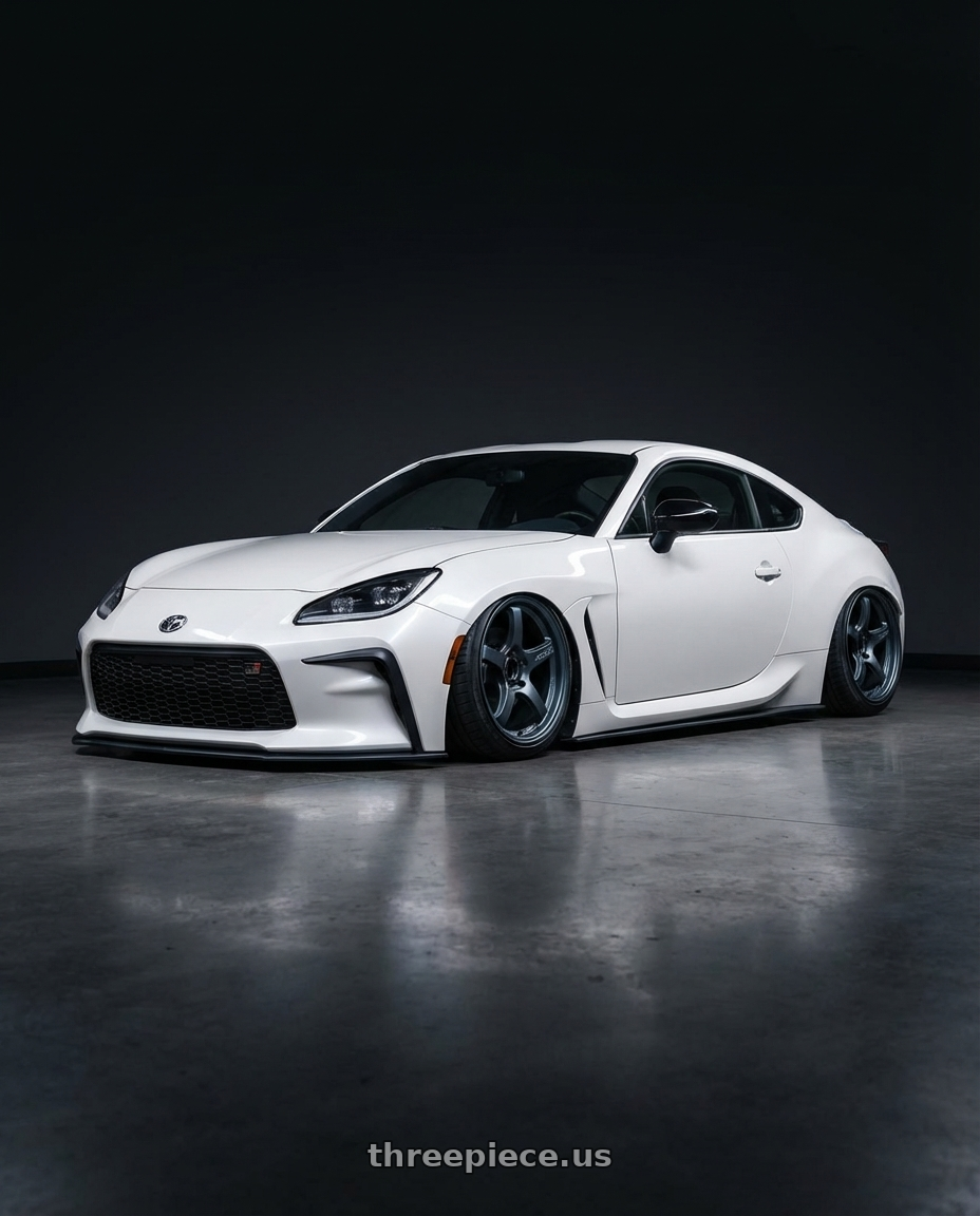 2016 Scion FR-S with Gram Lights 57CR 5x100 18x8.5+45 Gunblue II wheels