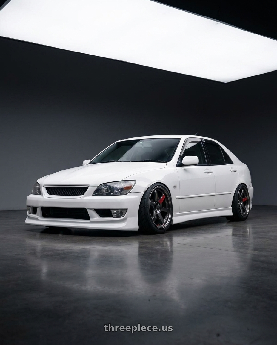 2001 Toyota Altezza c.ruizhang with Volk Racing TE37 SL 5x114.3 18x9.5+40 wheels