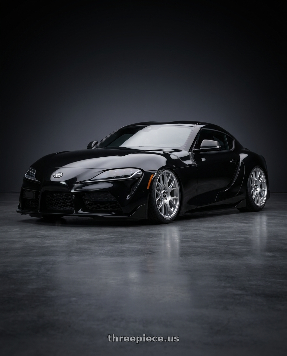 2019 Toyota Supra A90  with BBS CH-R 5x130 19x12 +45 Brilliant Silver Polished Rim Protector wheels