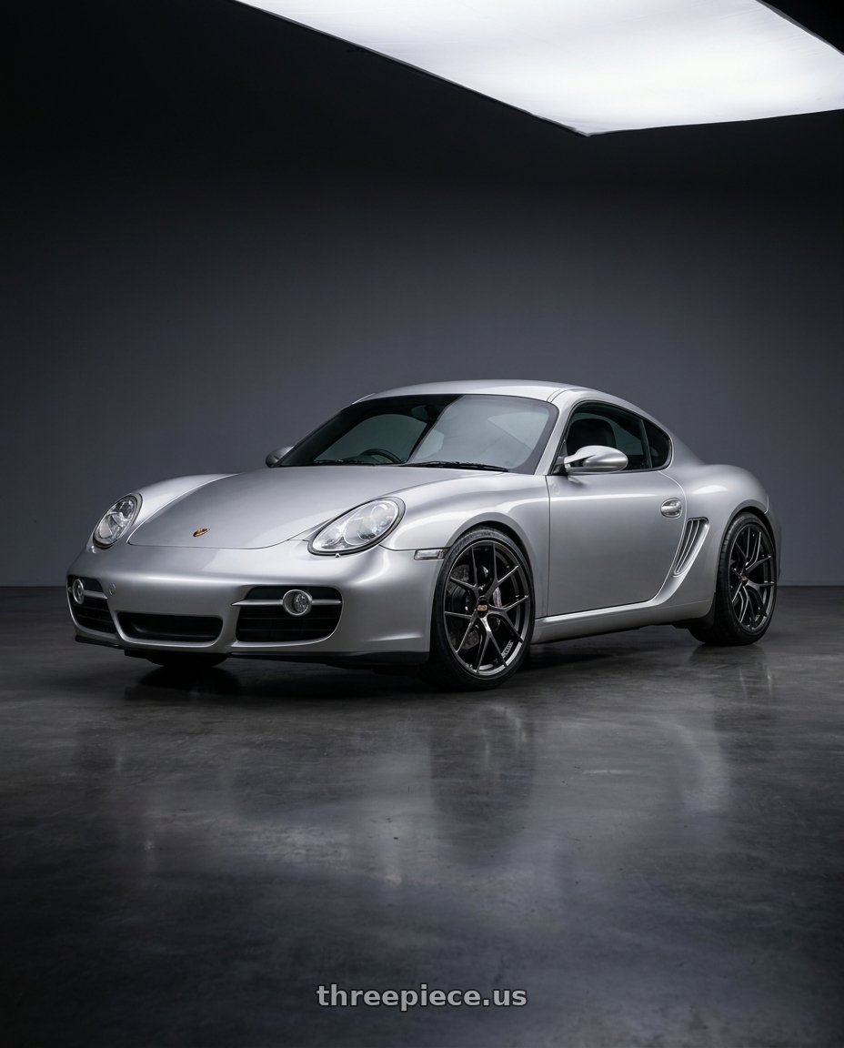 2007 porsche cayman  with BBS FI-R CL 20x9.0+52 Diamond Black wheels