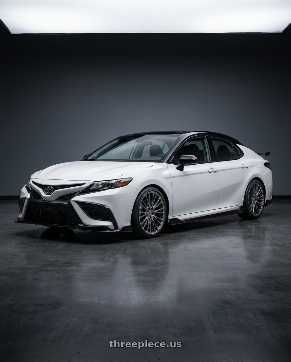 2021 Toyota Camry trd with Axe CF2 5x114 19X8.5+40 GREY wheels