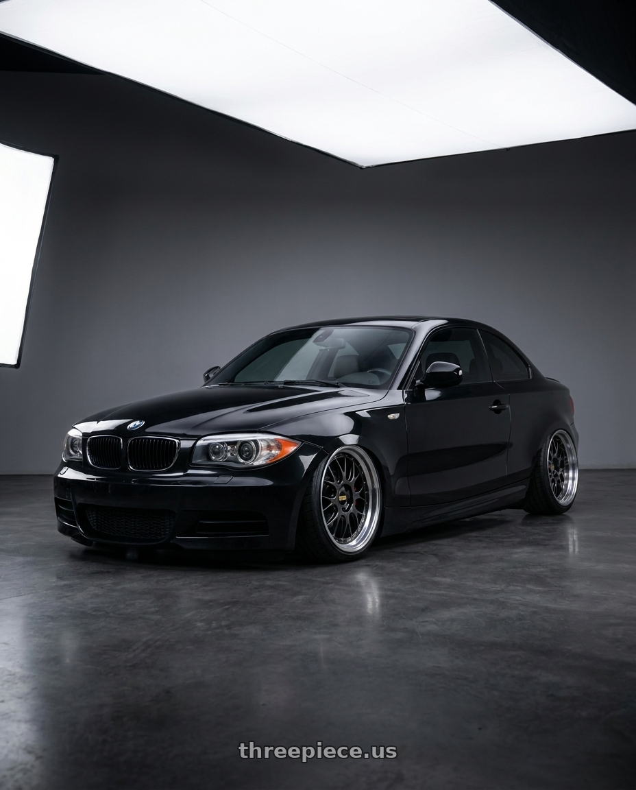 2011 bmw e82 135i with BBS LM-R 5x114.3 19x9.5+38 Diamond Black wheels