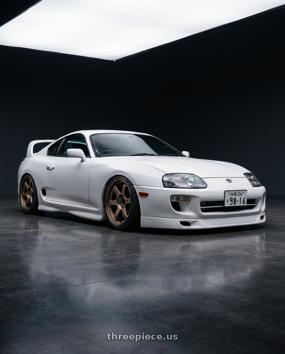 1998 Toyota supra  with Volk Racing TE37 Progressive Model 6x139.7 18x9+0 Large PCD wheels