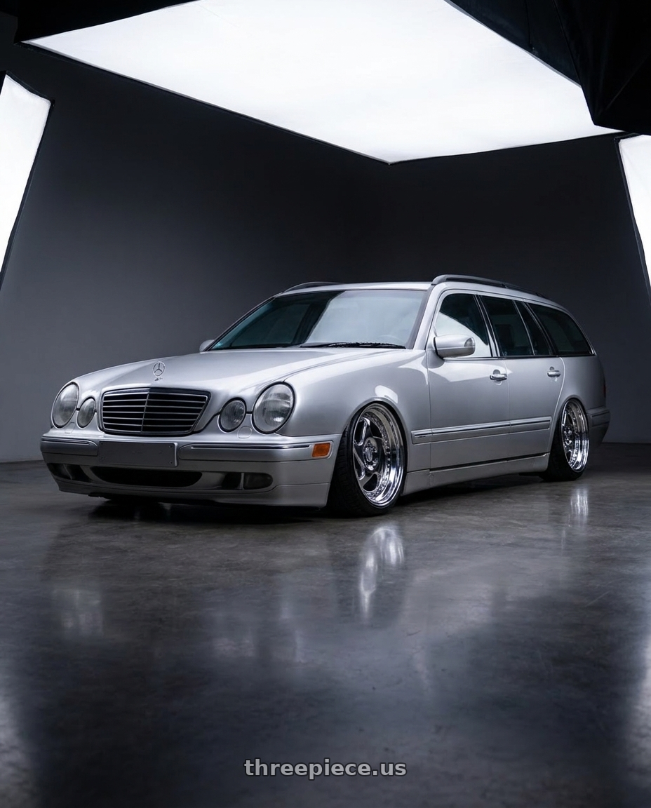 2001 Mercedes-Benz E320 with Heritage Wheel AVUS wheels