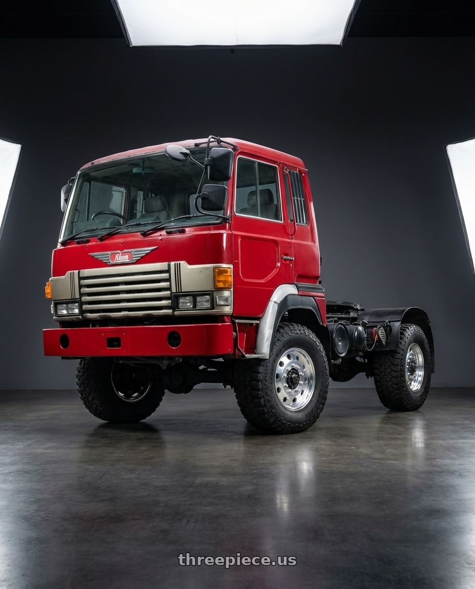 1993 Hino profia with ATX AO400 BAJA 10X285.75 24.5X8.25 +144 POLISHED - INNER wheels