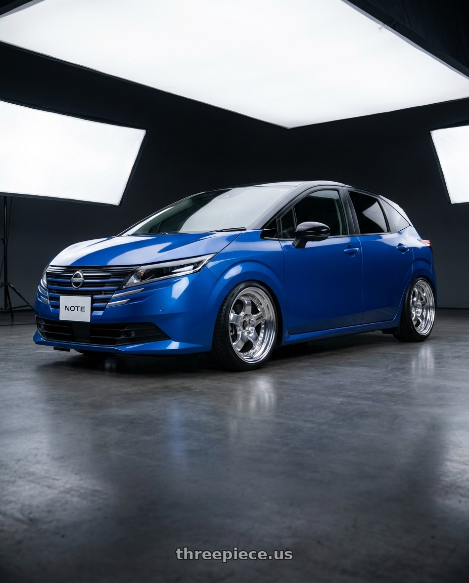 2025 nissan note e-power with Work Meister S1 3P wheels