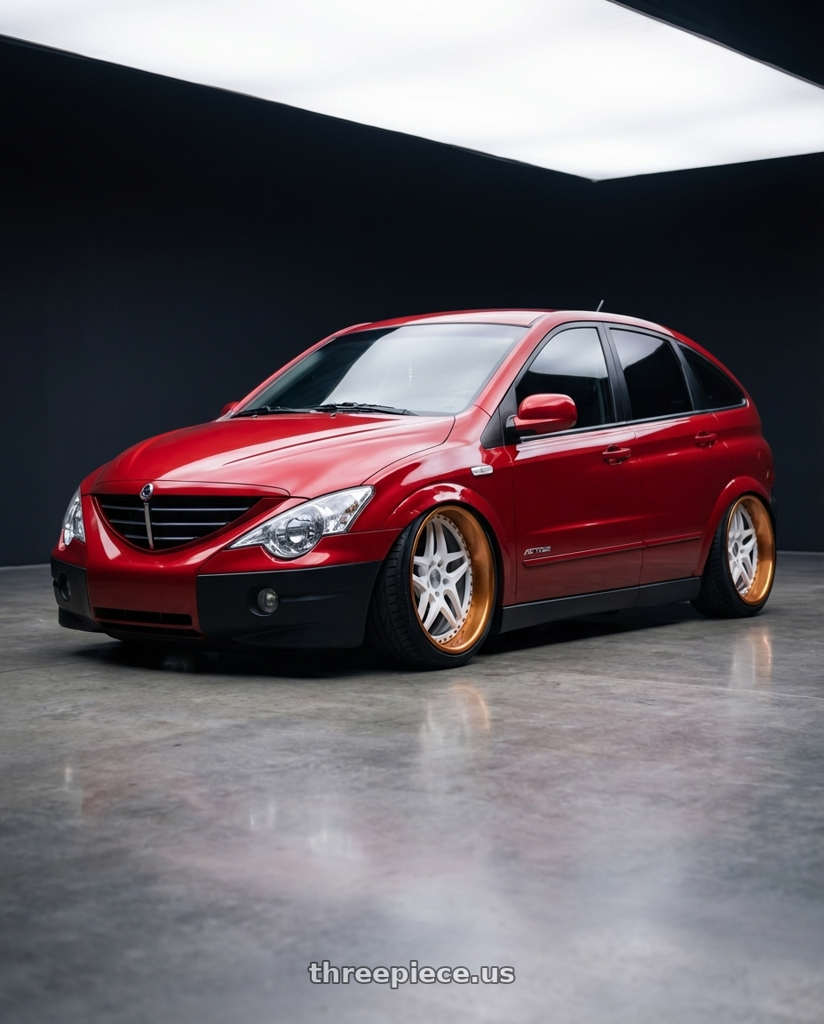 SsangYong Actyon 2007 with Heritage Wheel EBISU-DIR wheels