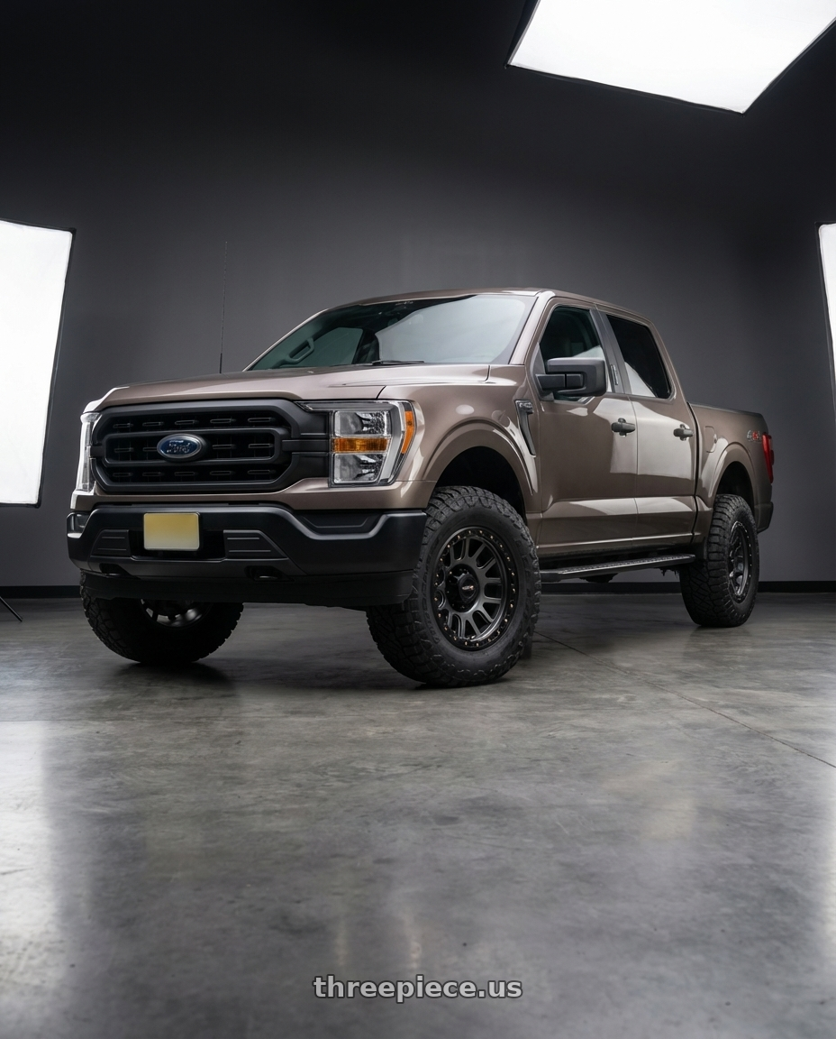 2013 Ford F-150 with Vision Off-Road 111 Nemesis 6x135 20x9+0 Gunmetal wheels