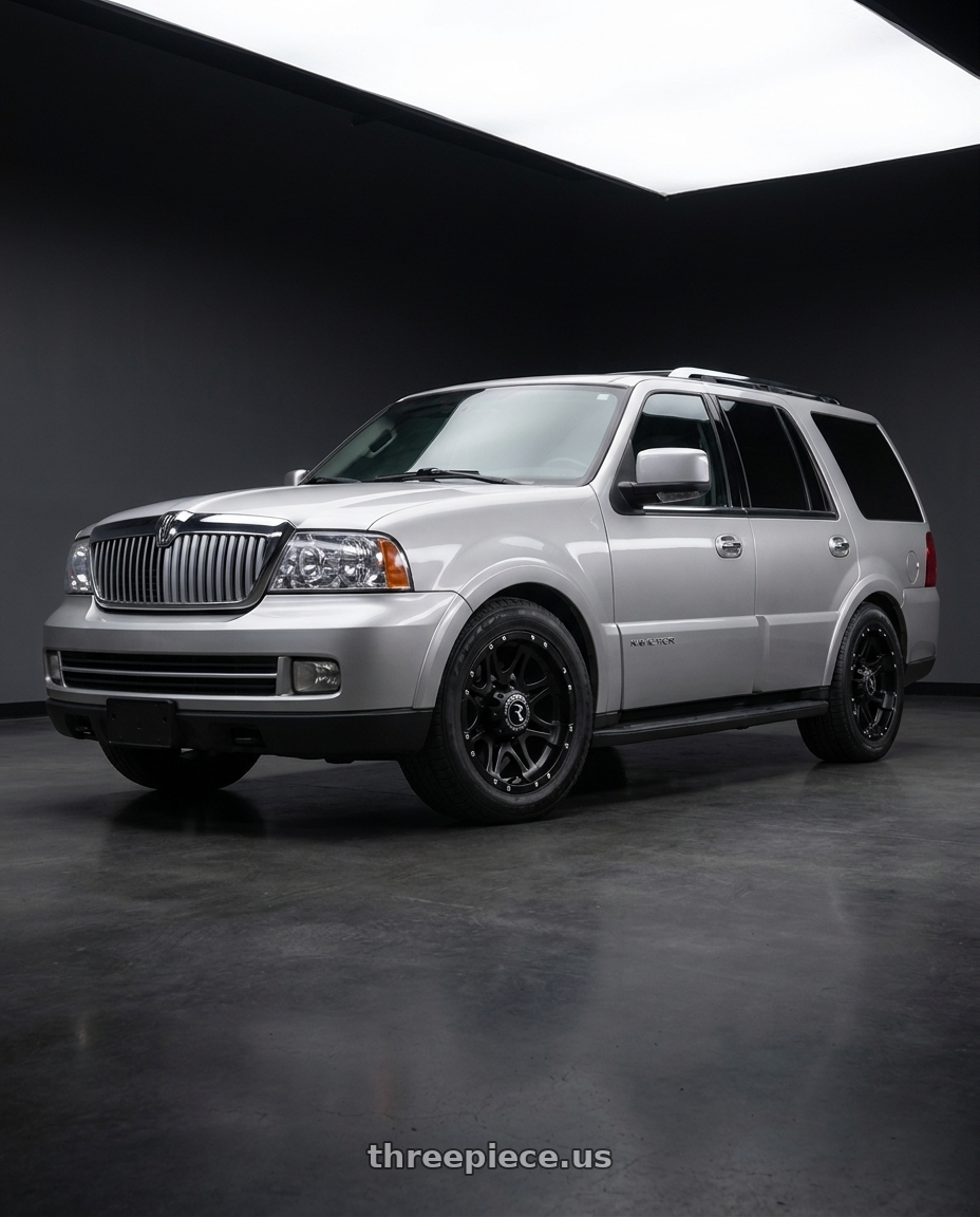 2005 Lincoln Navigator with Raceline 981 Raptor 6X135 18x9 +25 A201058 wheels