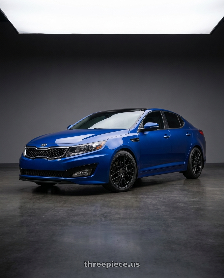 2013 Kia optima SX GDI with TSW SEBRING 5X114.3 19X8.5 +40 MATTE BLACK wheels