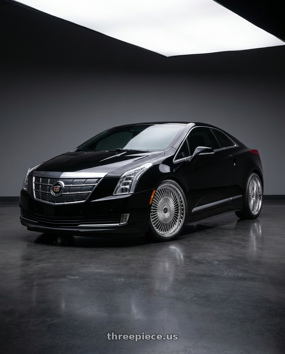 2016 Cadillac ELR with Cavallo CLV-41 4x100/4x114.3 18x8 +35 Nano Chrome wheels