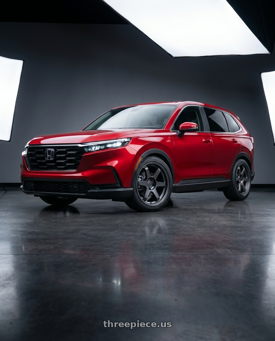 2026 Honda crv with 9six9 SIX-1 5x114.3 19X8.5 +35 Carbon Gray wheels