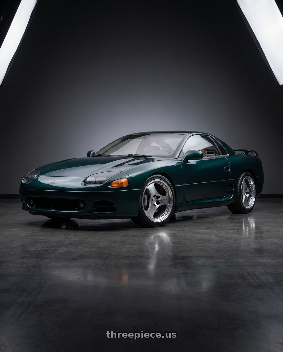 1995 Mitsubishi 3000GT VR-4 with Advan Racing ONI2 PROGRESSIVE 5x114.3 20x10.0 +31 MACHINING & DIAMOND CUT wheels