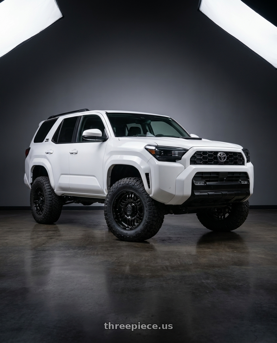 2022 Toyota 4Runner with Gear Off Road 713B 6x139.7 20x9 +10 Gloss Black wheels