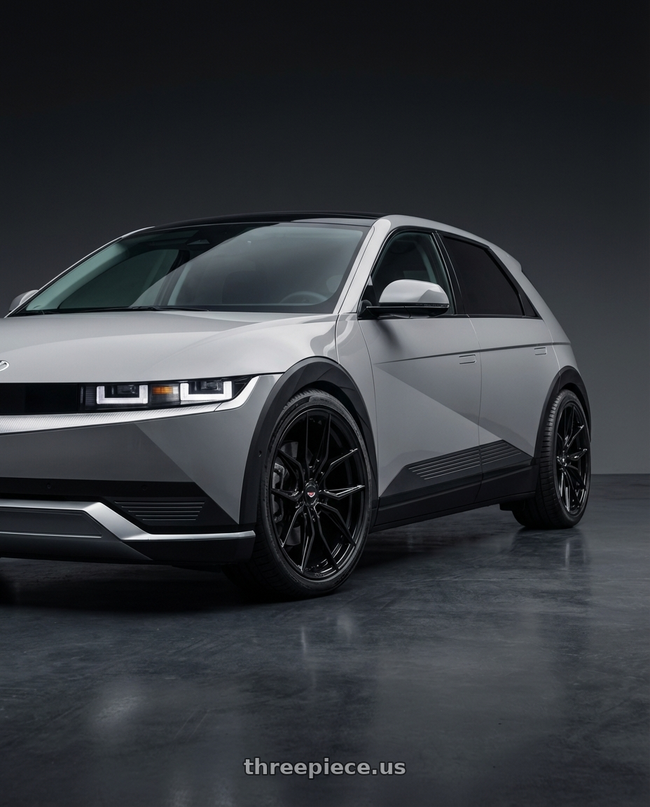 2024 Hyundai Ioniq 5 N with Vossen x Novitec NF11 21x10 - 5x114.3 BP - ET32 - Gloss Black Ferrari 812 Superfast/GTS Front Wheel - F-AFP-561-F01-C25 wheels