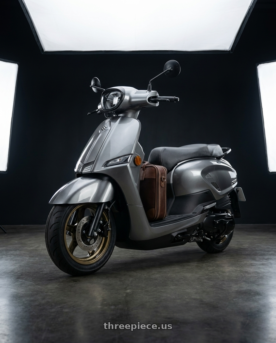 2025 Suzuki saluto with Gram Lights 57CR 5x114.3 18x9.5 +38 Almite Gold wheels