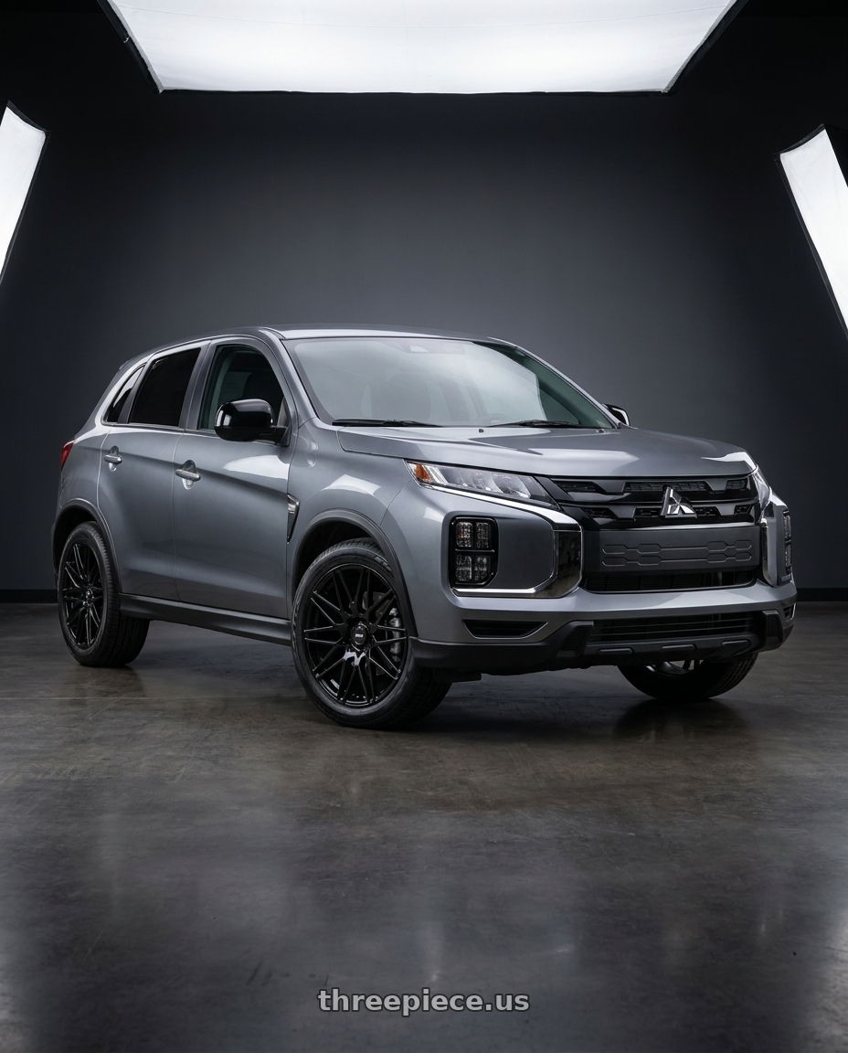 2025 mitsubishi outlander sport 2 with Enkei TMS 5x114.3 18x8.5+38 Gloss Black wheels